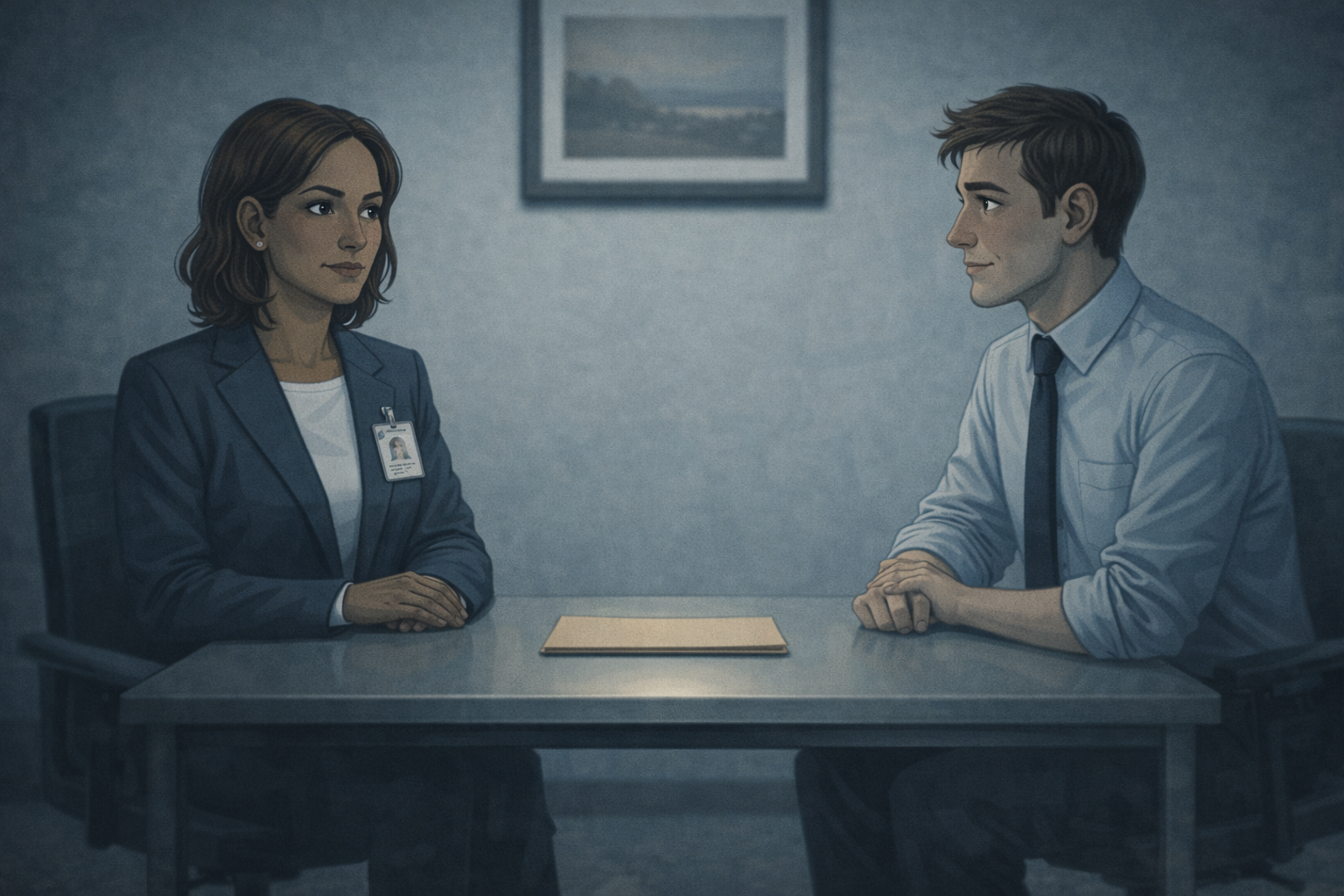 Performance review meeting