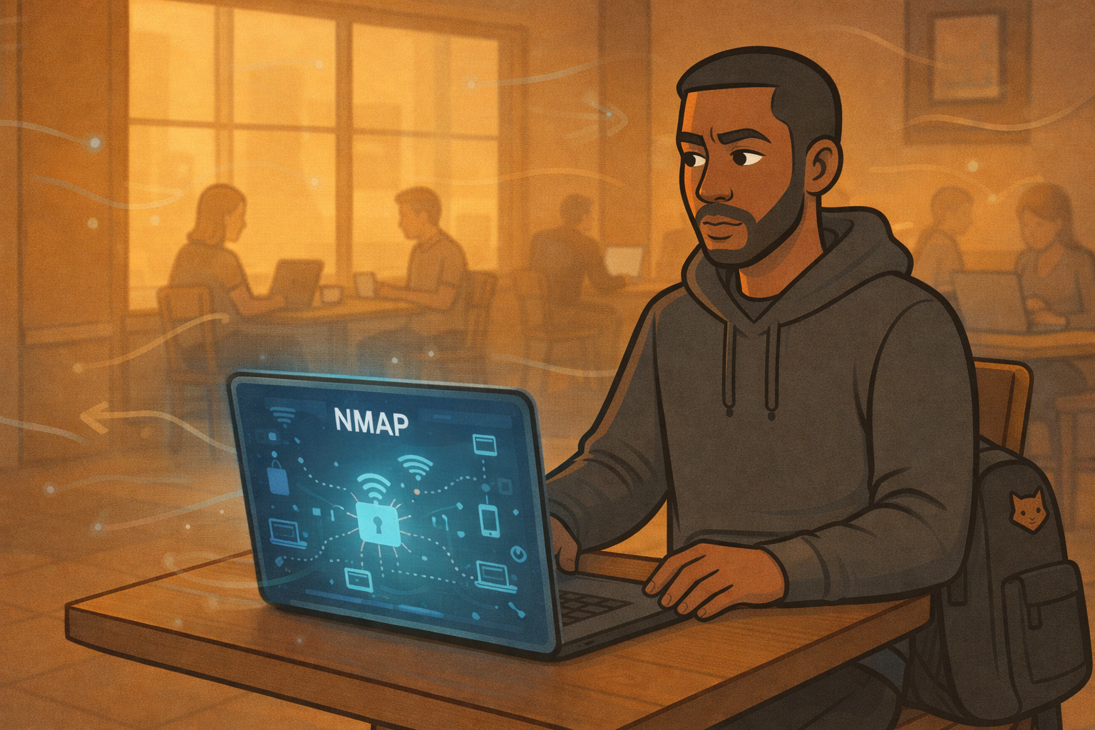 ShadowFox realizes that if traffic flows through him, he can observe everything